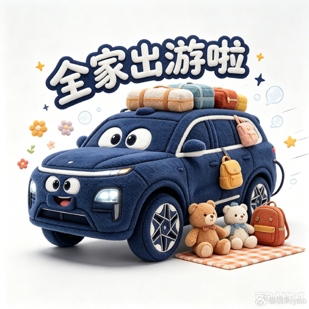 用AI给我的深蓝S09整活表情包！一台车演绎车主全部精神状态，充电续命、快乐遛娃、下班出逃，堵车摆烂，当代深蓝车主真实日常，有没有戳中同款车友😆#深蓝汽车
##深蓝表情包的一百种打开方式

# ​