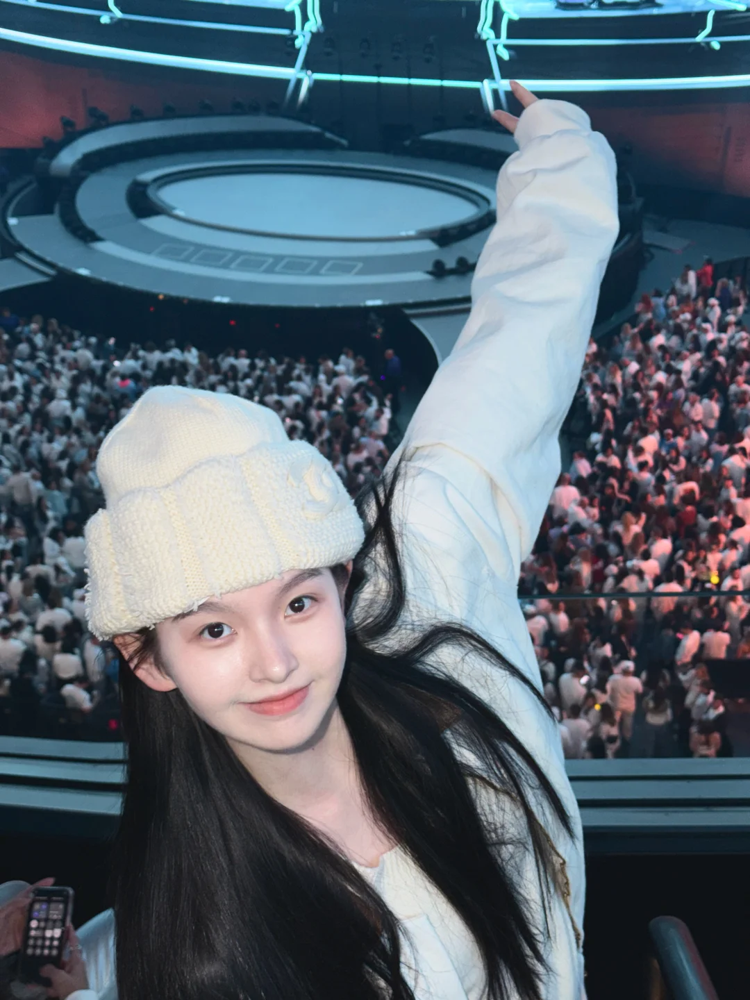 在vegas的大球里看后街男孩的演出