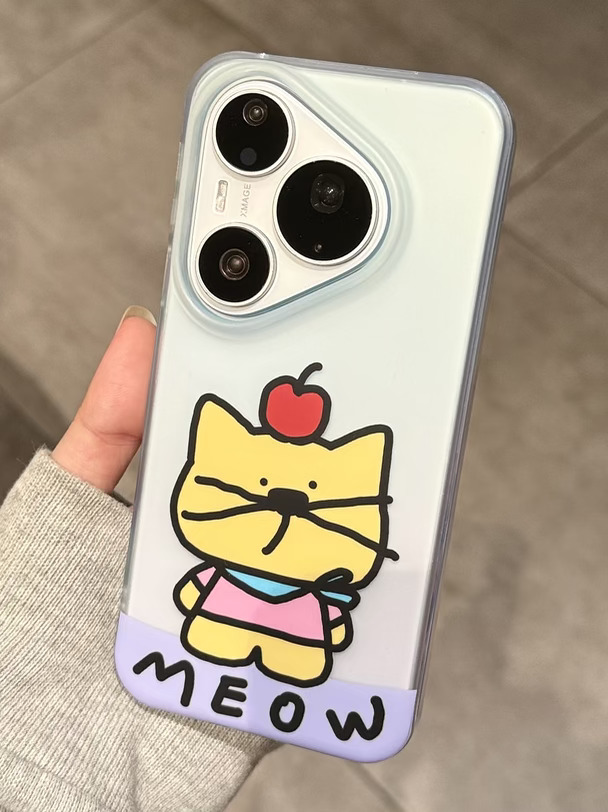 透蓝💙小猫🐱~配华为pura90pro又可爱啦！！！