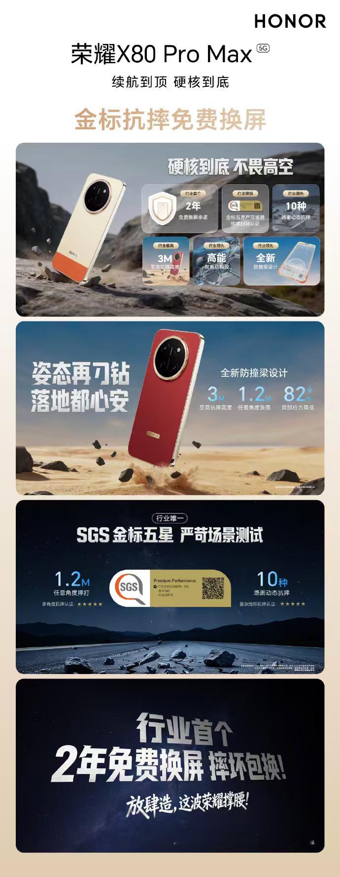 今天19:00，荣耀正式发布全新荣耀X80 Pro Max。这款新机主...
