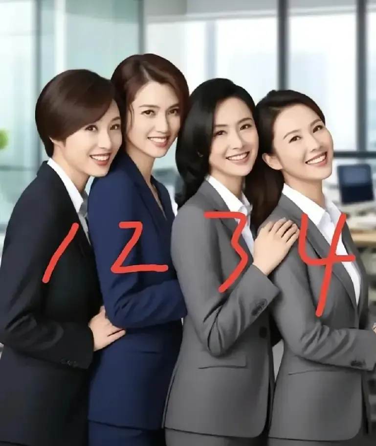 办公室的四位美女，你们喜欢吗？喜欢哪一位？