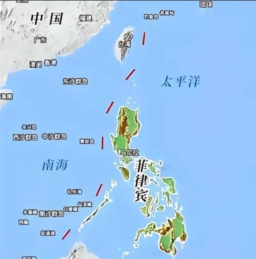 菲律宾，新发现菲律宾的普通老百姓在他们的心目中觉得九段线没有把菲律宾概...