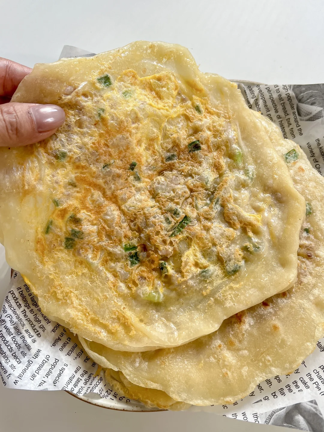 这个薄如纸的东河肉蛋饼一定要试试‼️敲好吃