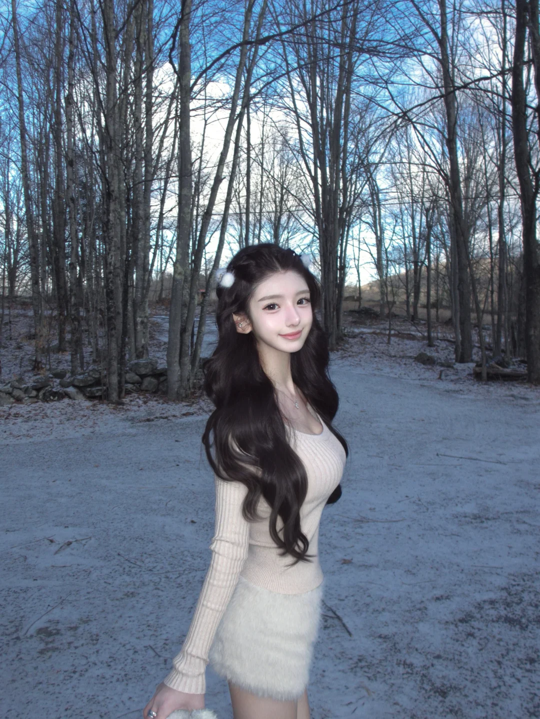 好喜欢雪地森林🪽