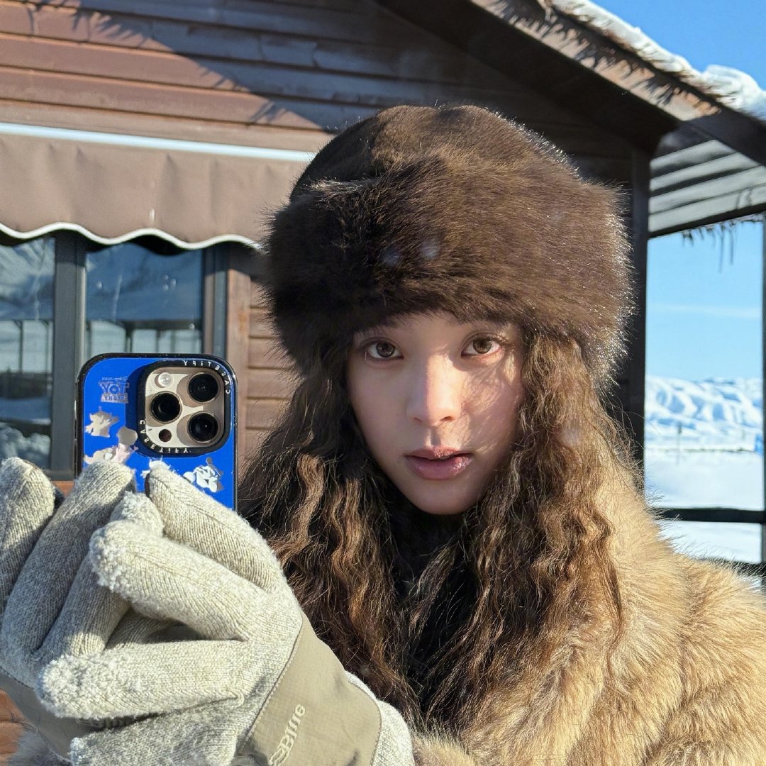 审美积累*欧阳娜娜承包了我的秋冬🦌❄️#头像# ​