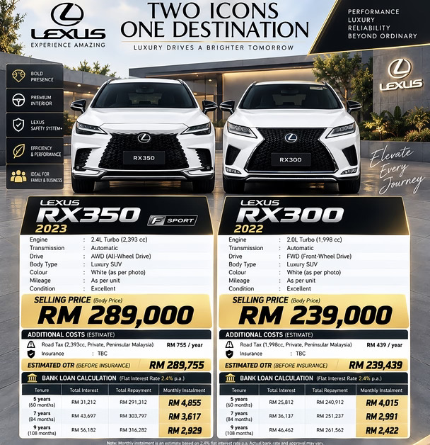 Lexus Rx350/300