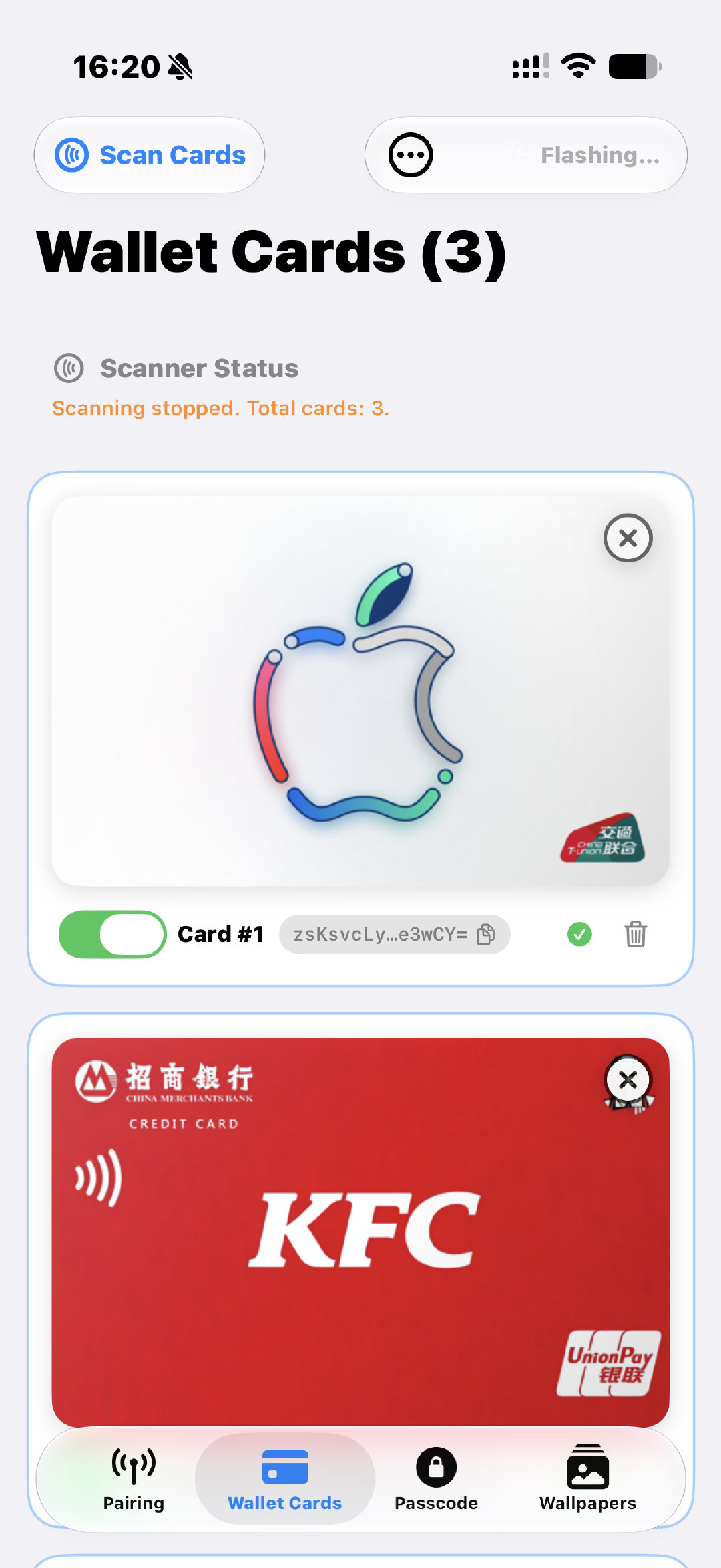测试了一下 iOS 27.2 Beta 3
确实没法写入钱包卡片封面
苹果这个漏洞修复得太快了吧 ​