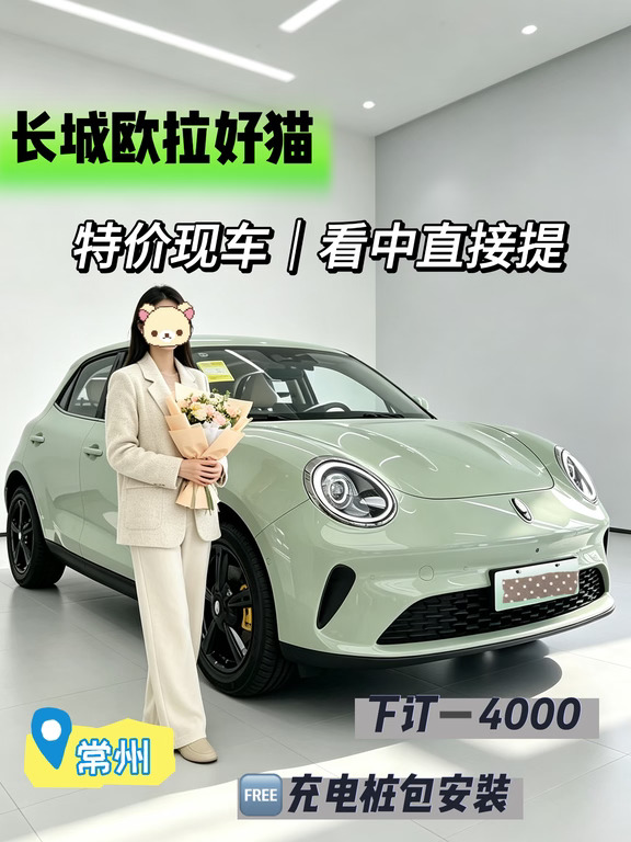 8W+拿下长城欧拉好猫！特价现车手慢无🐱