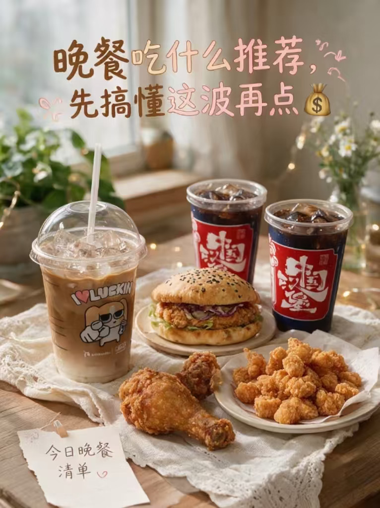 外卖推荐吃什么，品质大牌8.9元起？