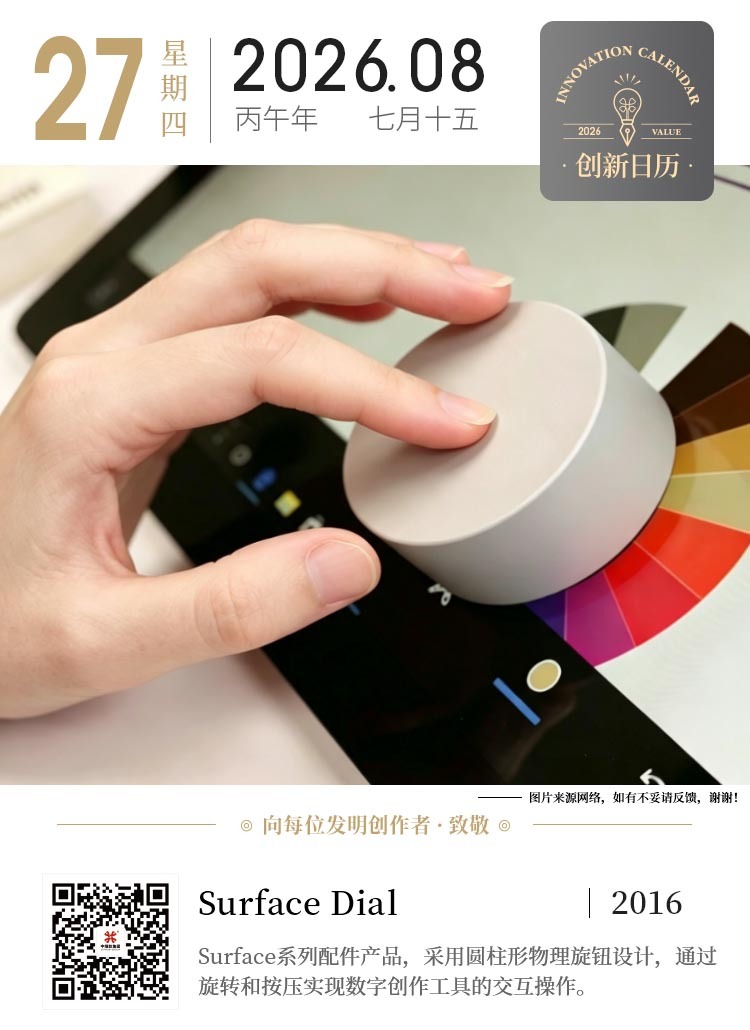向每位发明创作者致敬！【创新日历】每日一发明，每天记录一个创意，为中国...