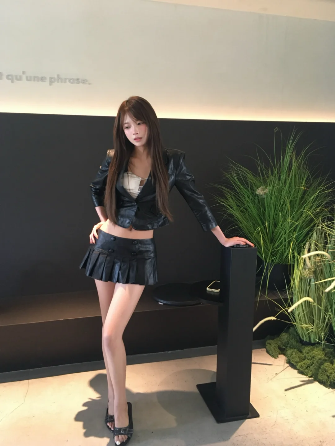 穿上小皮衣