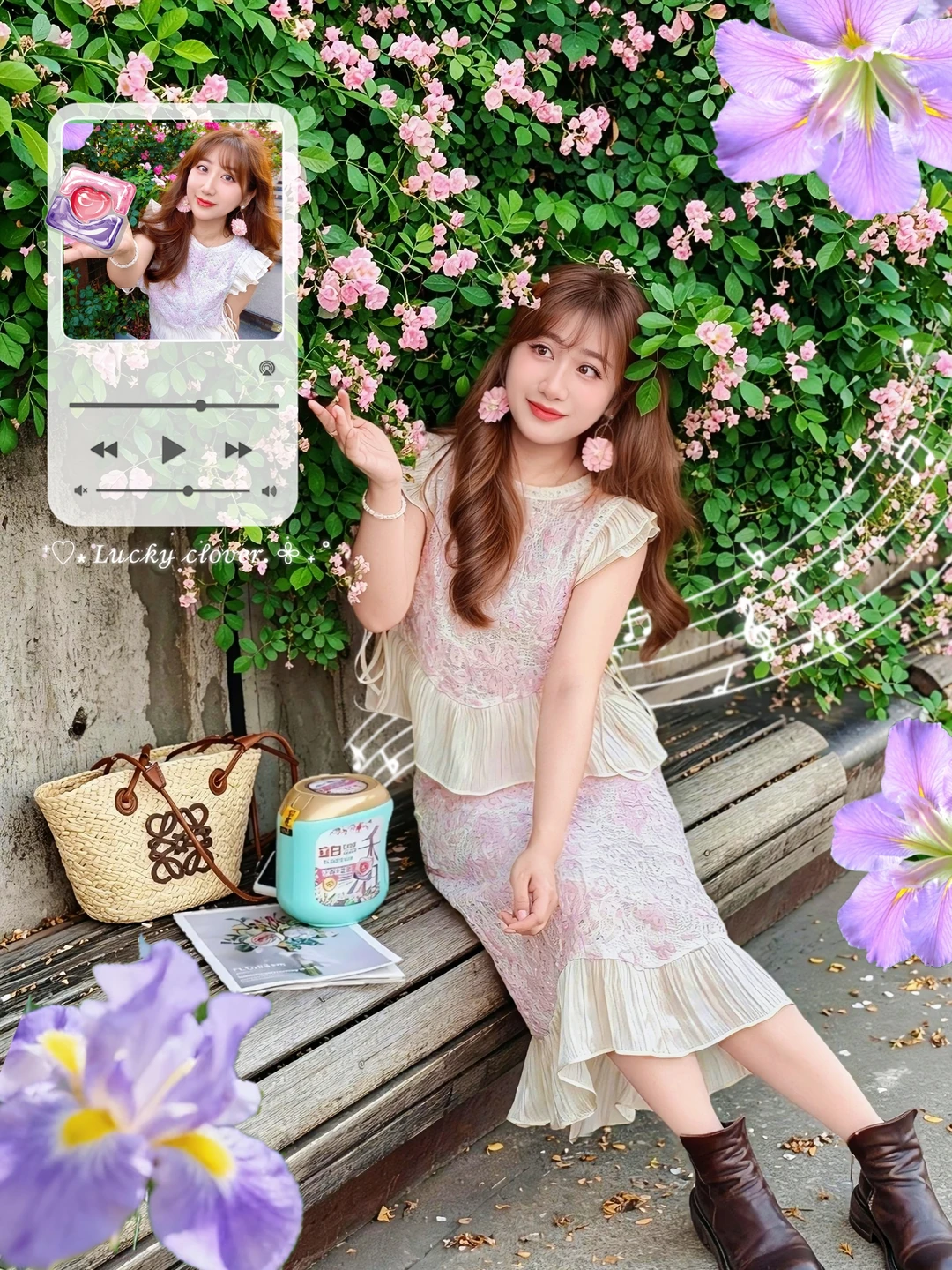 撷取夏日清欢，织进衣衫肌理，赴一场温柔香