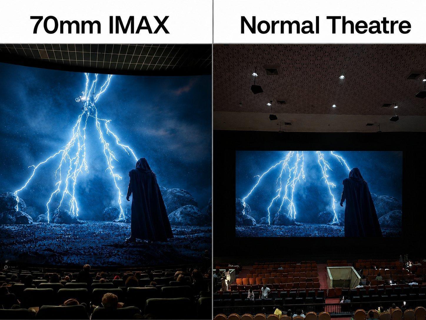 IMAX和普通画幅下看复联5的区别 ​​​