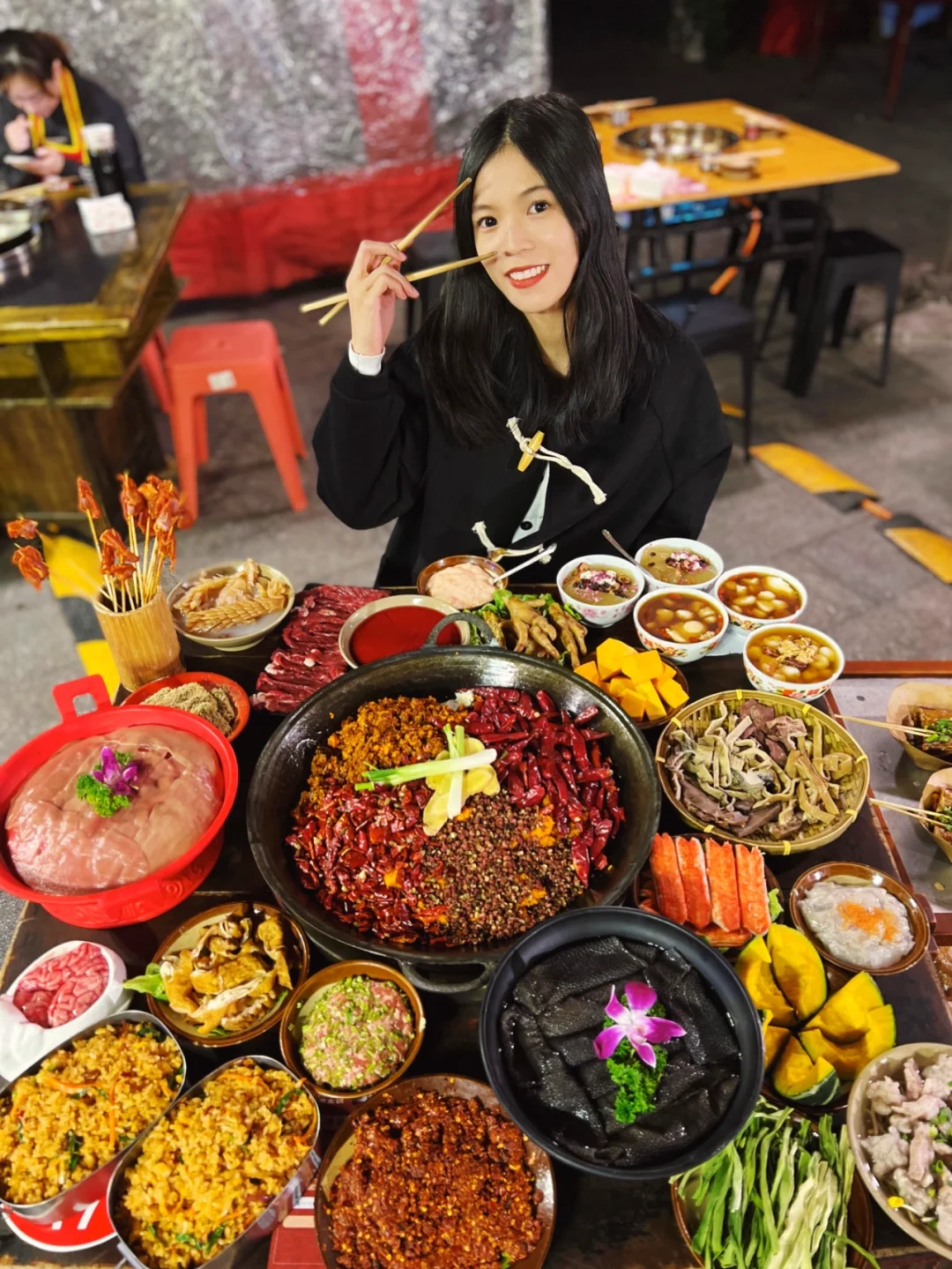 重庆本地人不想它火🔥藏在居民楼的坝坝火锅