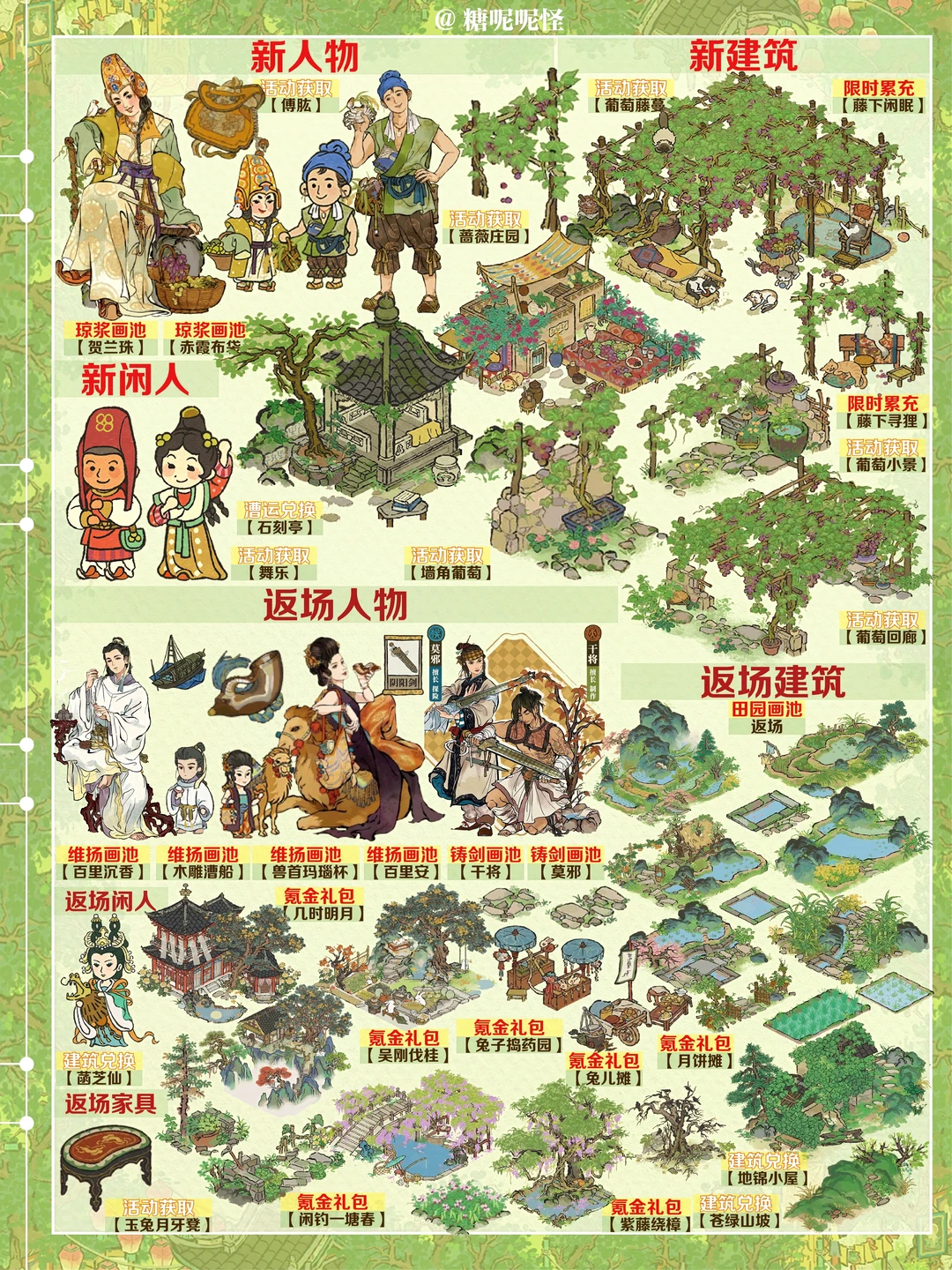 明日起（9月30日）江南百景图活动一览图‼️