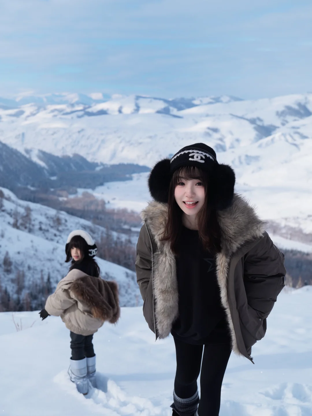 我们的阿勒泰❄️为了中哈边境的连绵雪山而来