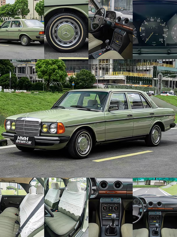 有路权！W123奔驰 e级 极品已整备