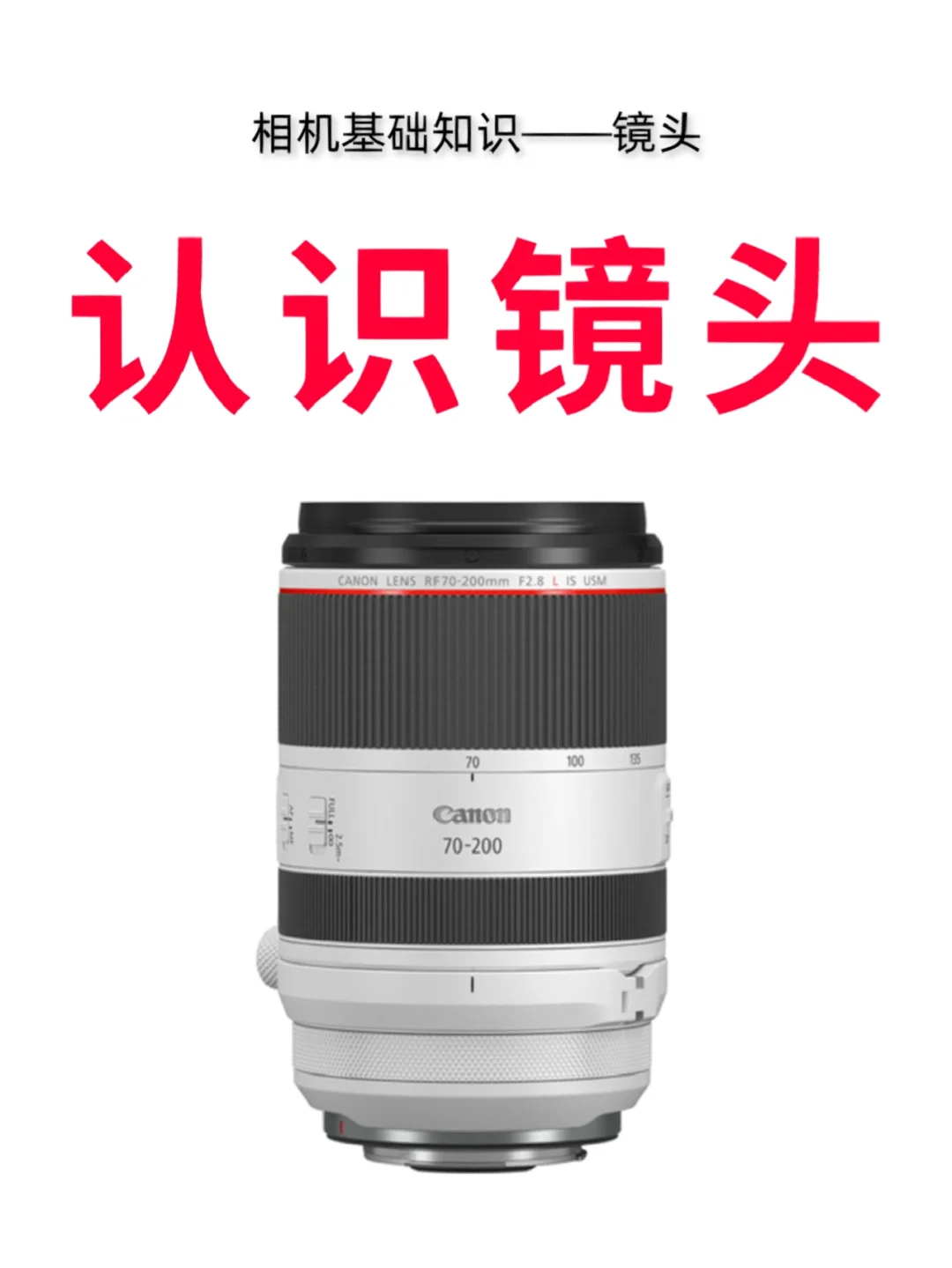 从零开始学摄影📸认识镜头