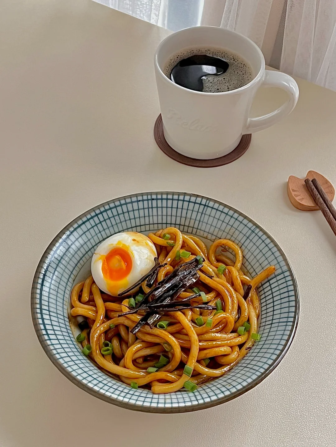 ☀️葱香浓郁的葱油拌乌冬面｜香迷糊了😋