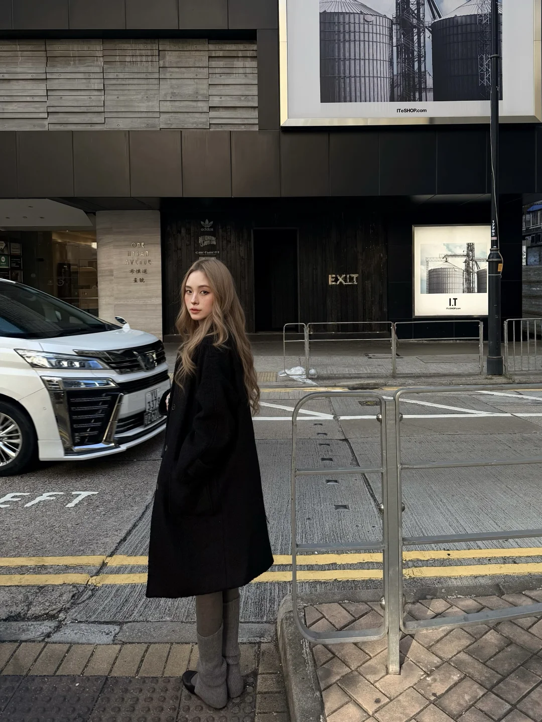 韩女的大衣搭配又来了🤍🐾