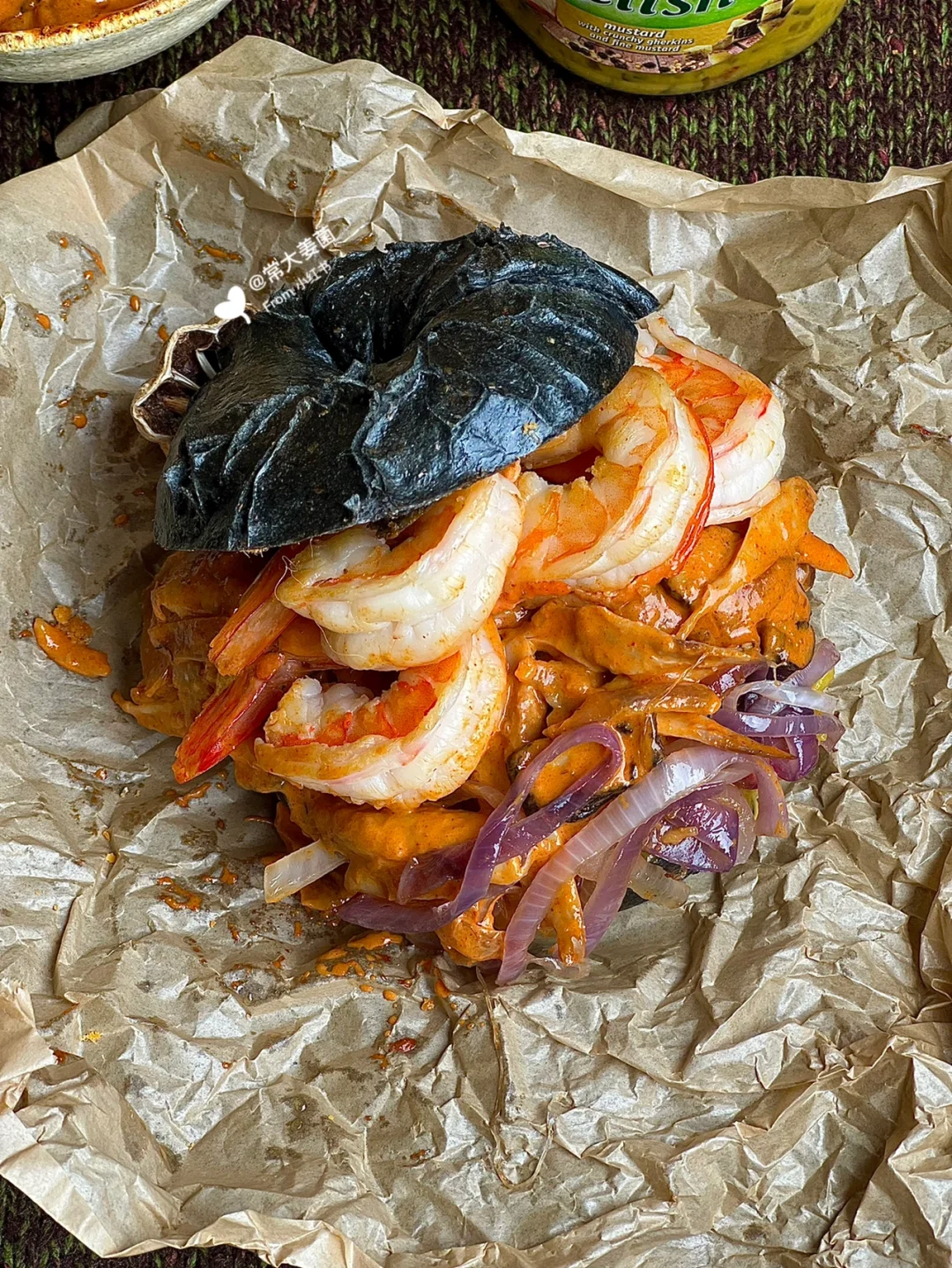 🇰🇷韩式玫瑰奶油鸡丝酱🧀🍤巨巨巨浓郁哇！！