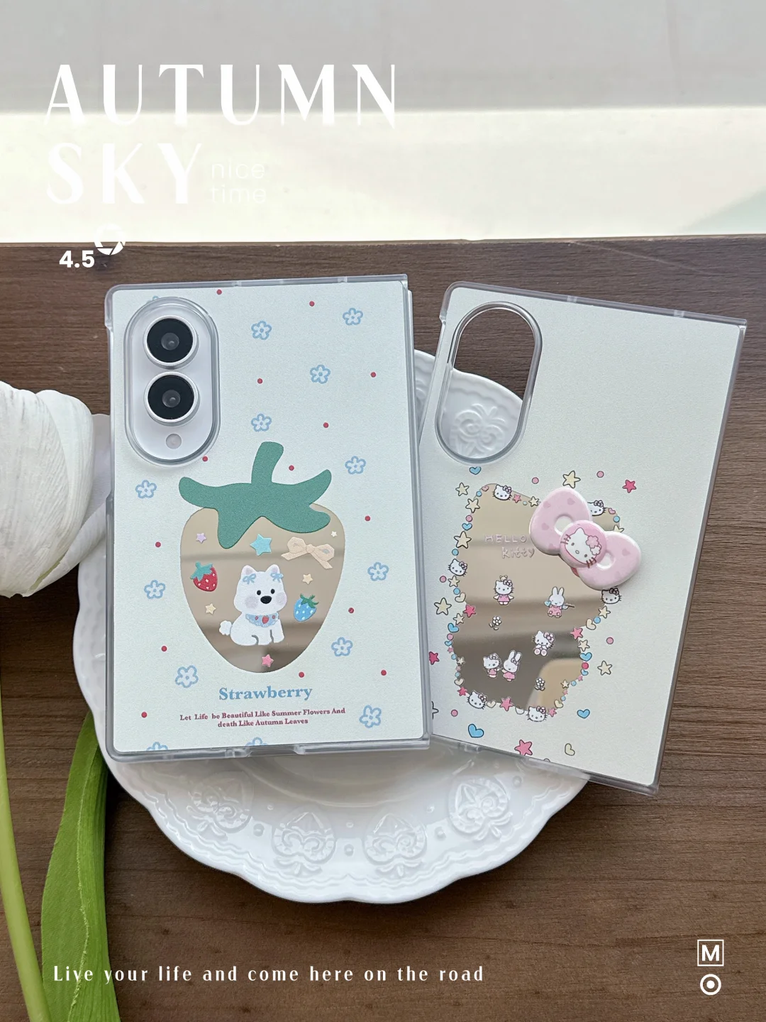 镜面西高地KT🎀三星zfold8手机壳