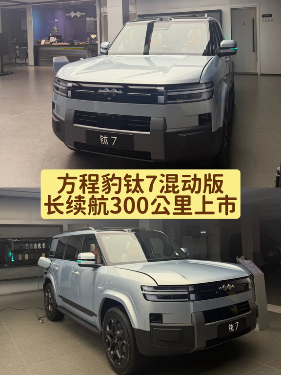 方程豹长续航混动版上市！纯电续航300公里