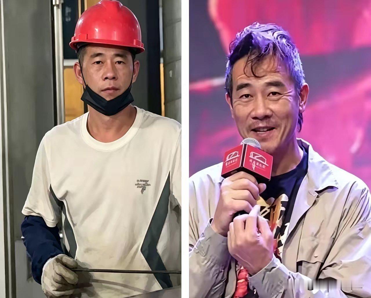 真的建议陈小春去找找这位大哥，也许真的是他小时候被送走的弟弟！怎么会这么像，这位大哥也五十多岁，和陈小春年龄相仿，长的还如此相似，没准真是！看样子大哥也是个苦出身，陈小春也是苦出身，但俩人的命不同啊，陈小春成为大明星，大哥50多岁了，还在社会底层挣扎讨生活！
建议大哥既然被网友发现 ​