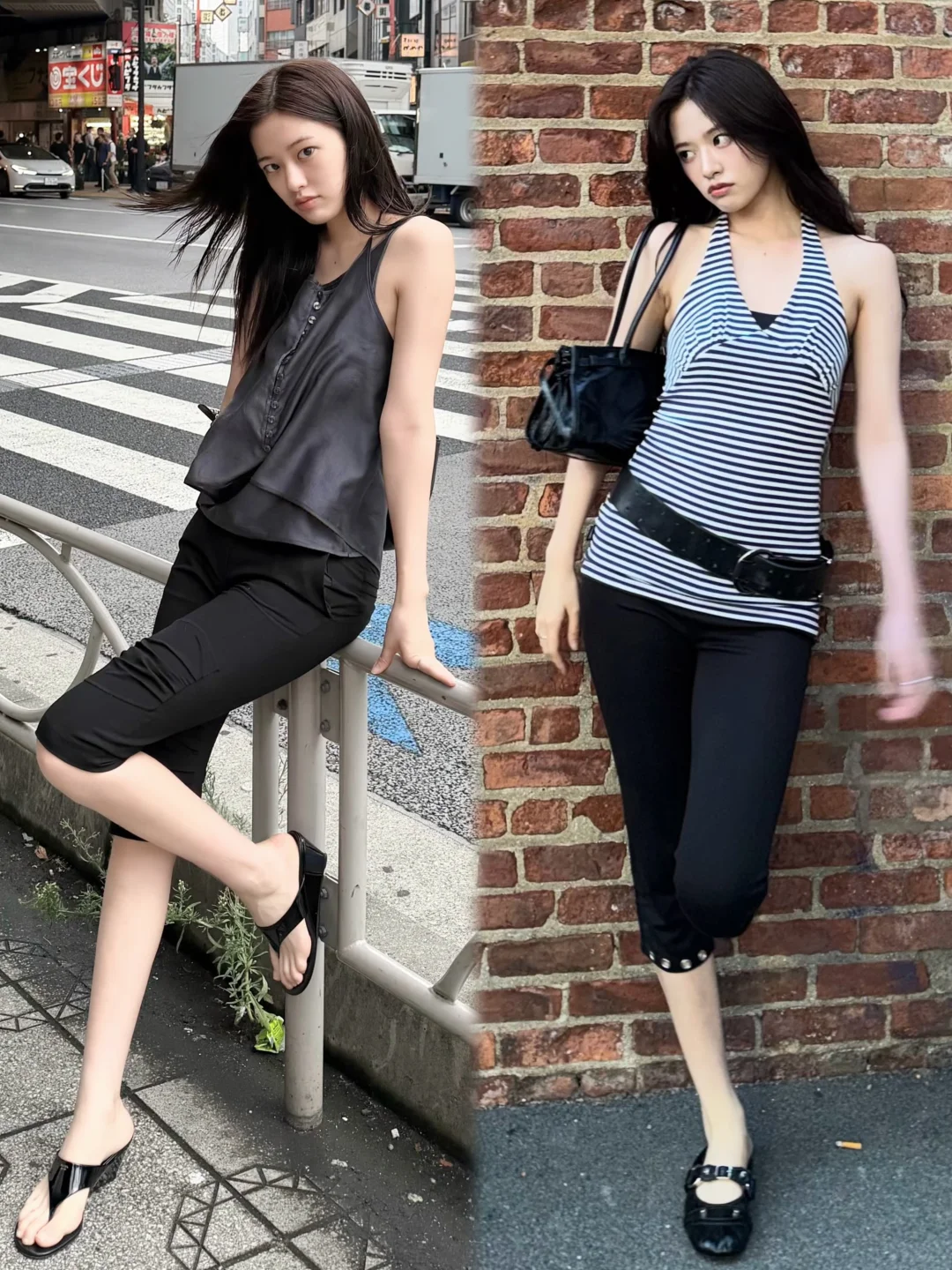 安宥真私服被中裤承包了⁉️美得很有一套！