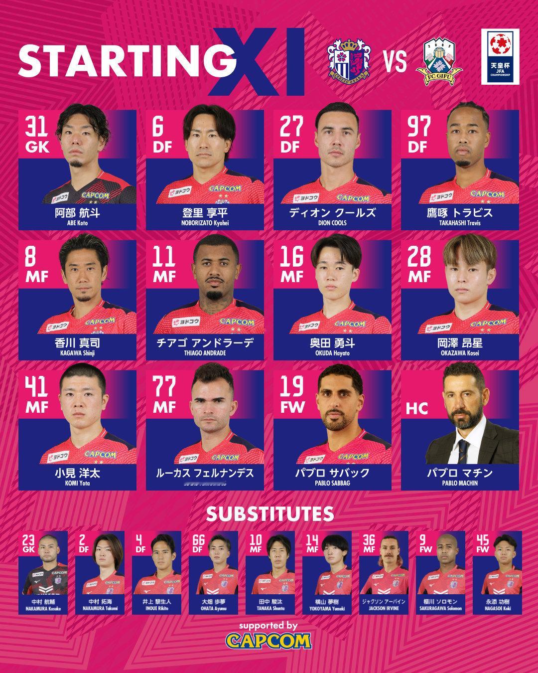 HT 1-1，两队互进一个点球，樱花这个阵容竟然没有优势[笑cry]？

#假冒伪劣岐新# ​