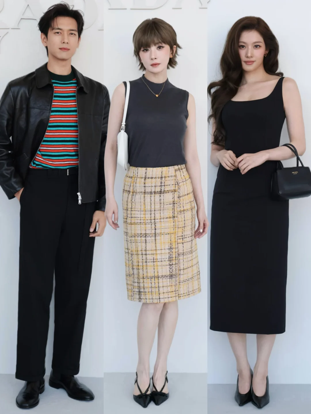 PRADA官方镜头下的2027春夏女装秀场众星✨