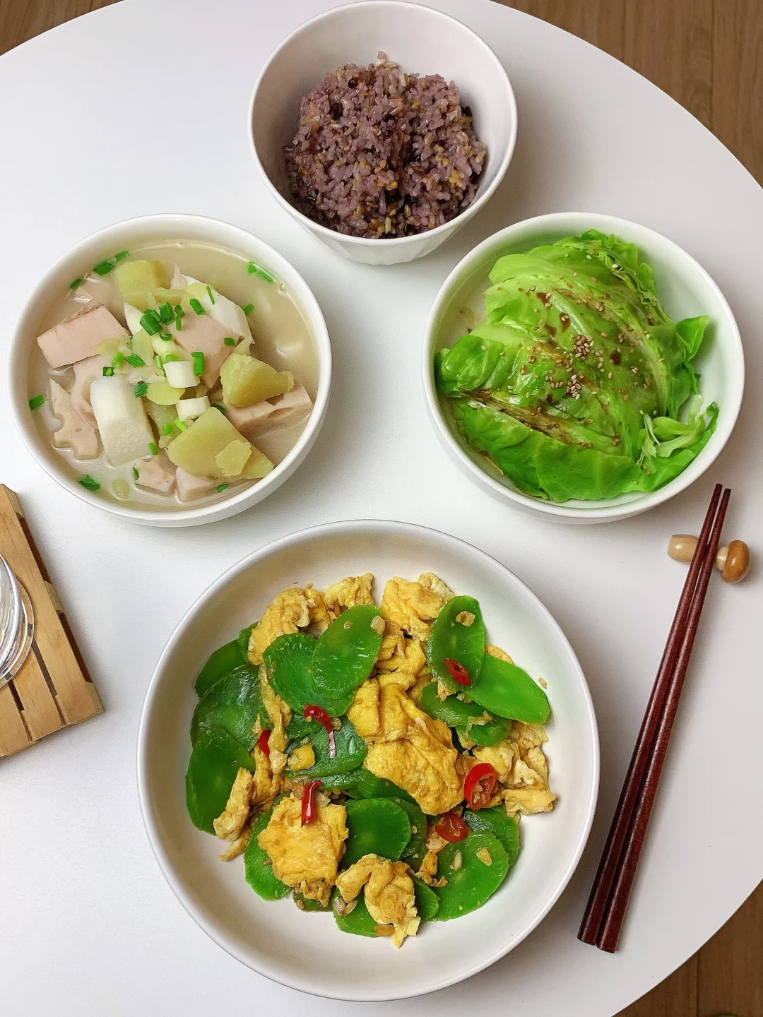 一人食 | 吃简单干净的饭菜🥣