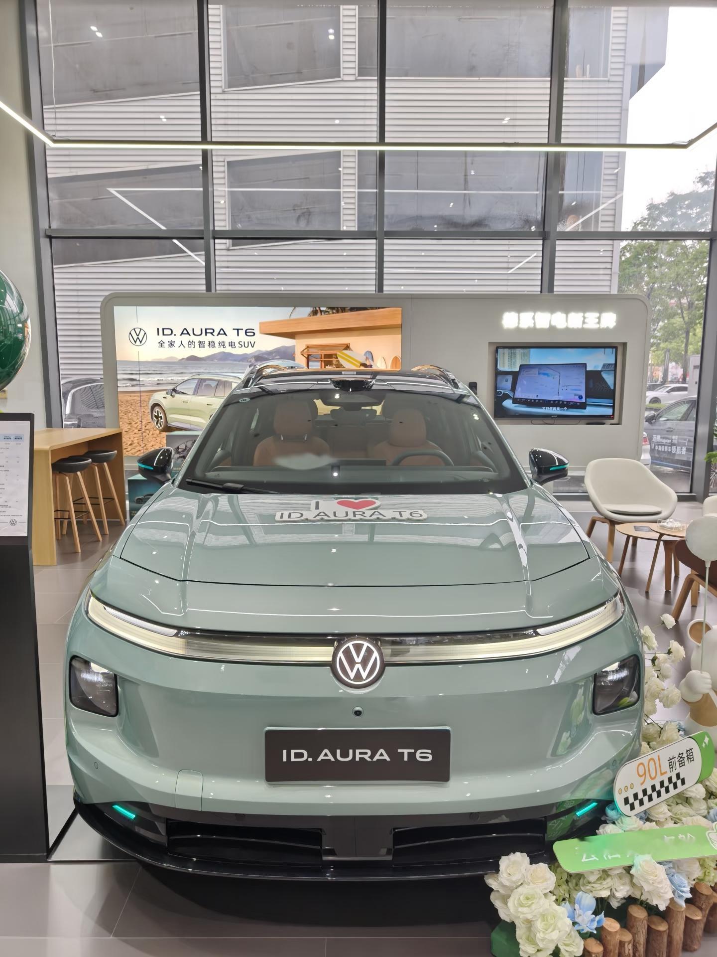 大众ID AURA T6到店实拍