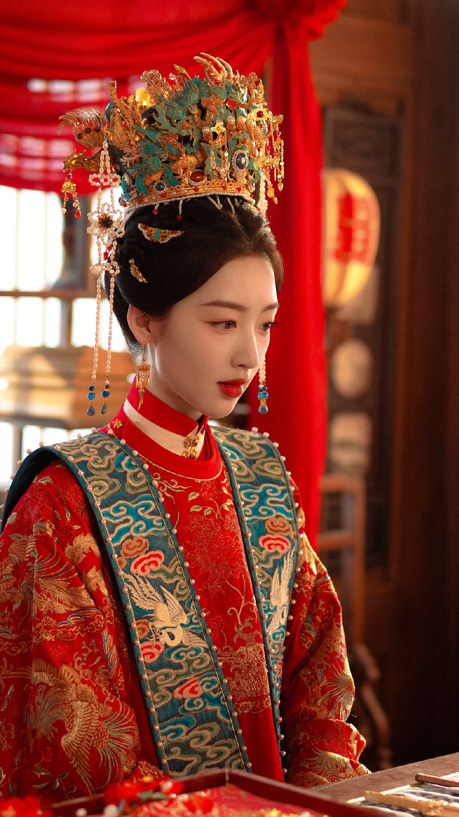 大婚.

#丁禹兮邓恩熙打小抄的吻戏来了##花开锦绣二创大赛##花开锦绣# ​​​