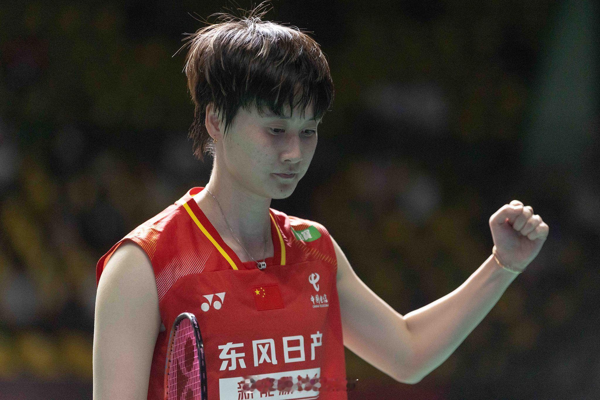 2026年马来西亚羽毛球大师赛女单次轮，陈雨菲21-16、21-13战...