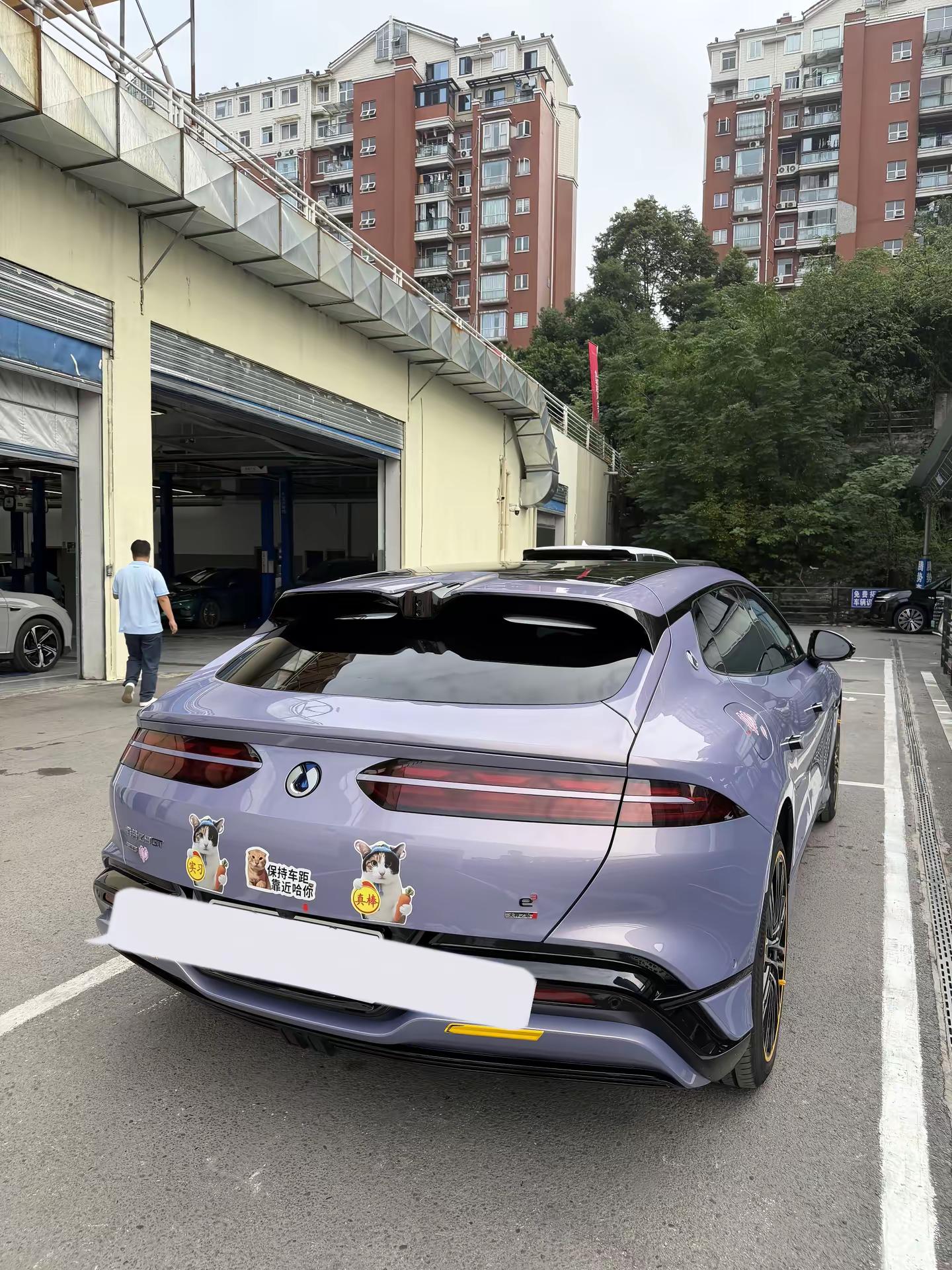 感觉自己车特别吵。腾势z9gt