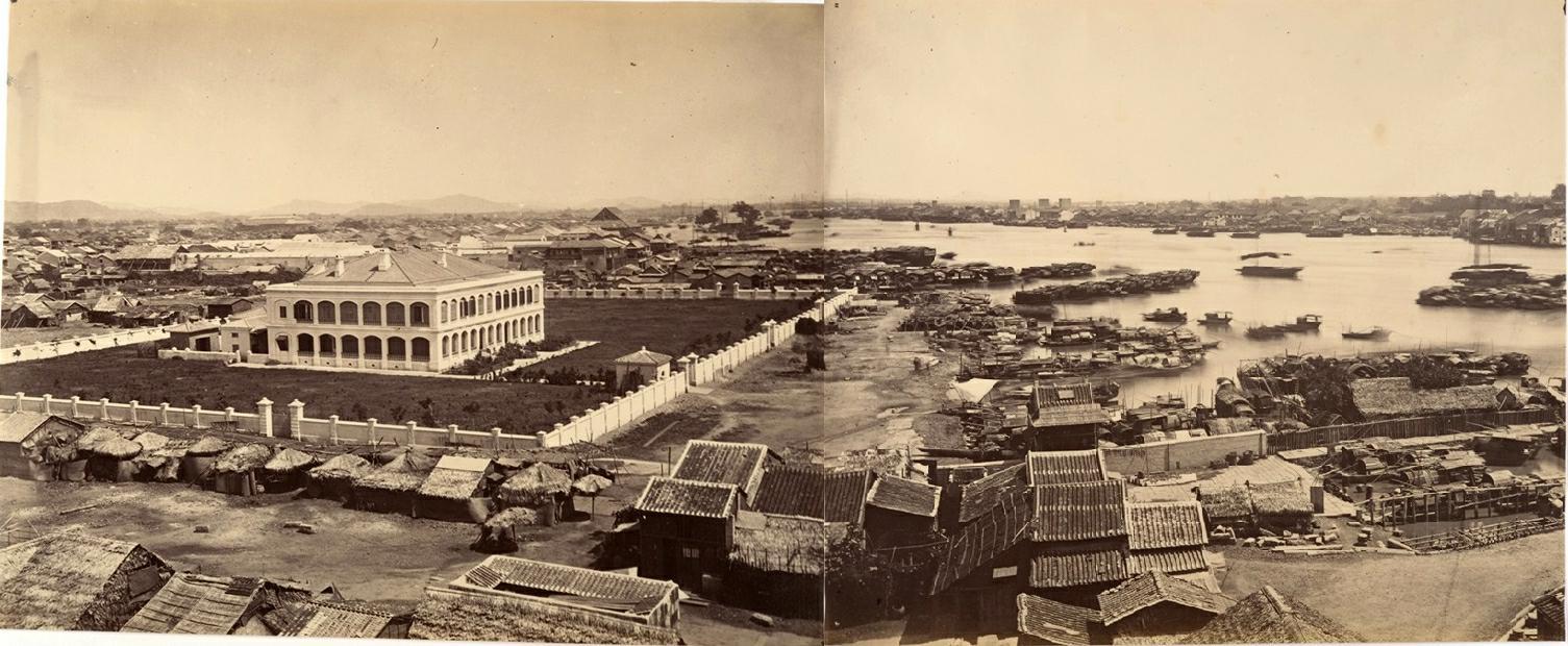 【百度文心助手：1856年大火后第二次重建的旗昌洋行】       1...