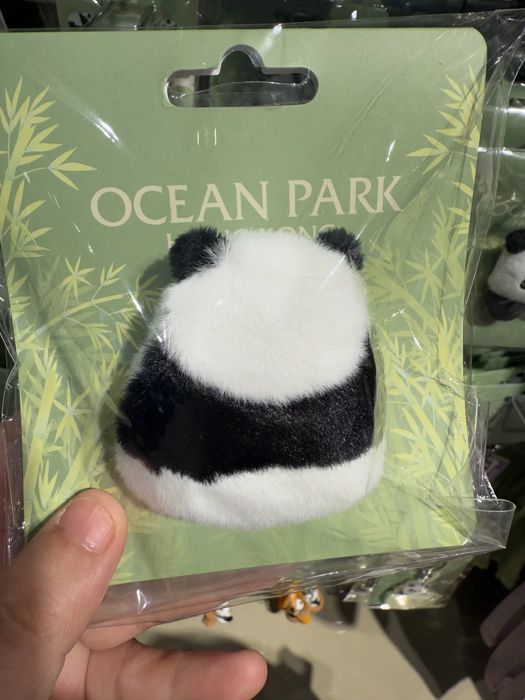 在香港海洋公园，终于买到了汤圆佬！