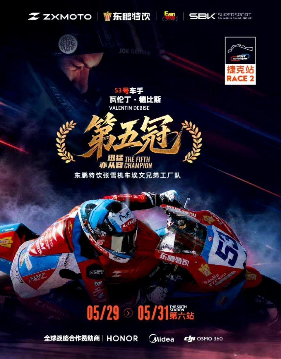 🏆🏆🏆🏆🏆 五冠封神！中国机车杀疯WSBK！北京时间5月17...