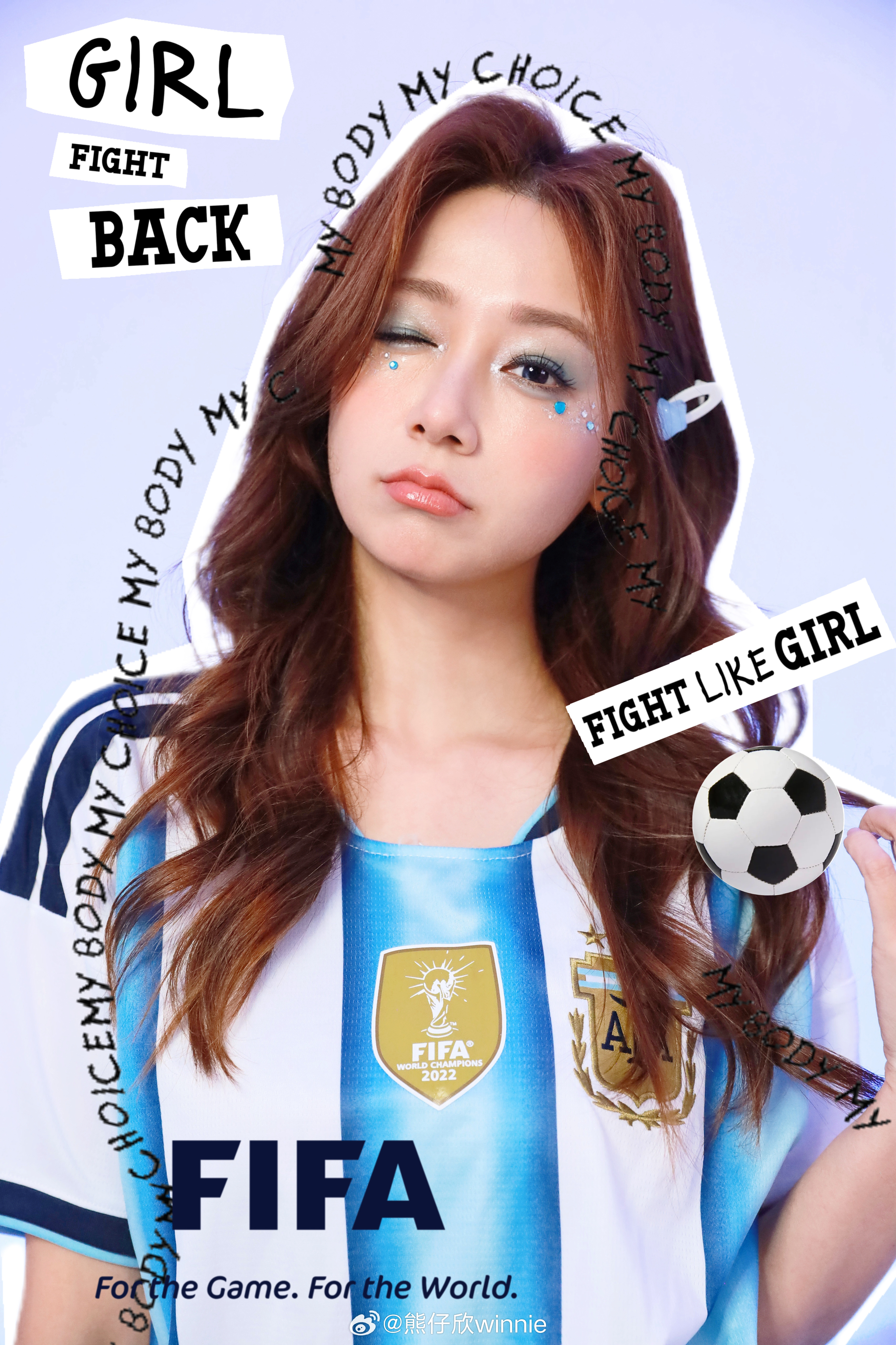 看世界杯？没有不漂亮的义务!📢 🇦🇷阿根廷女孩们集合🎉   ​​​