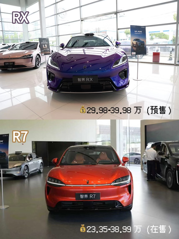 智界双子星✨RX 🆚 R7 对比