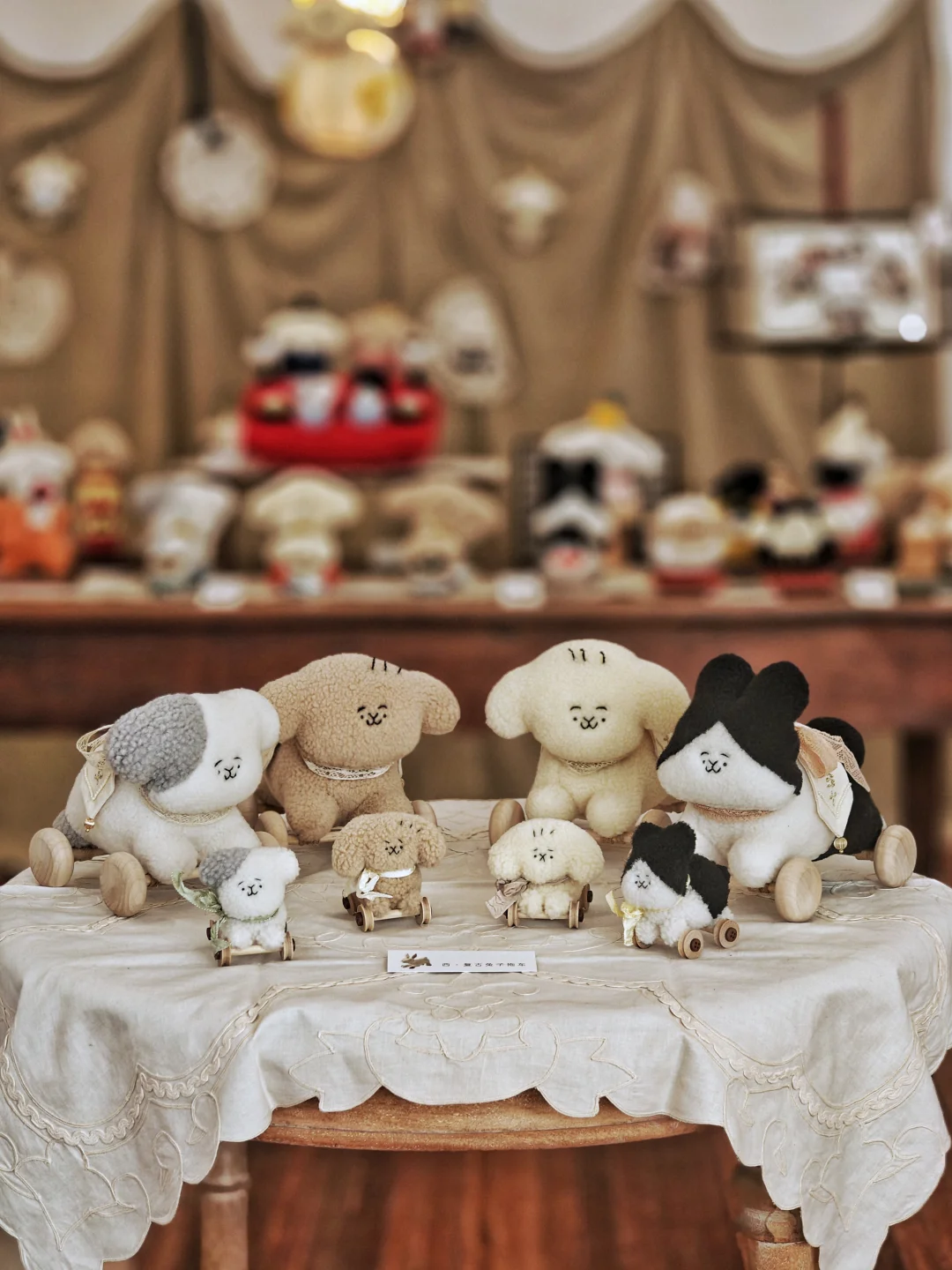 老夫的少女心，被这些手作玩偶萌到啦！