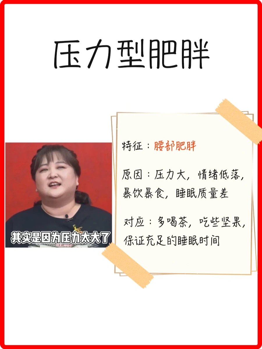 胖有6种类型，找准属于你的，事半功倍〽️