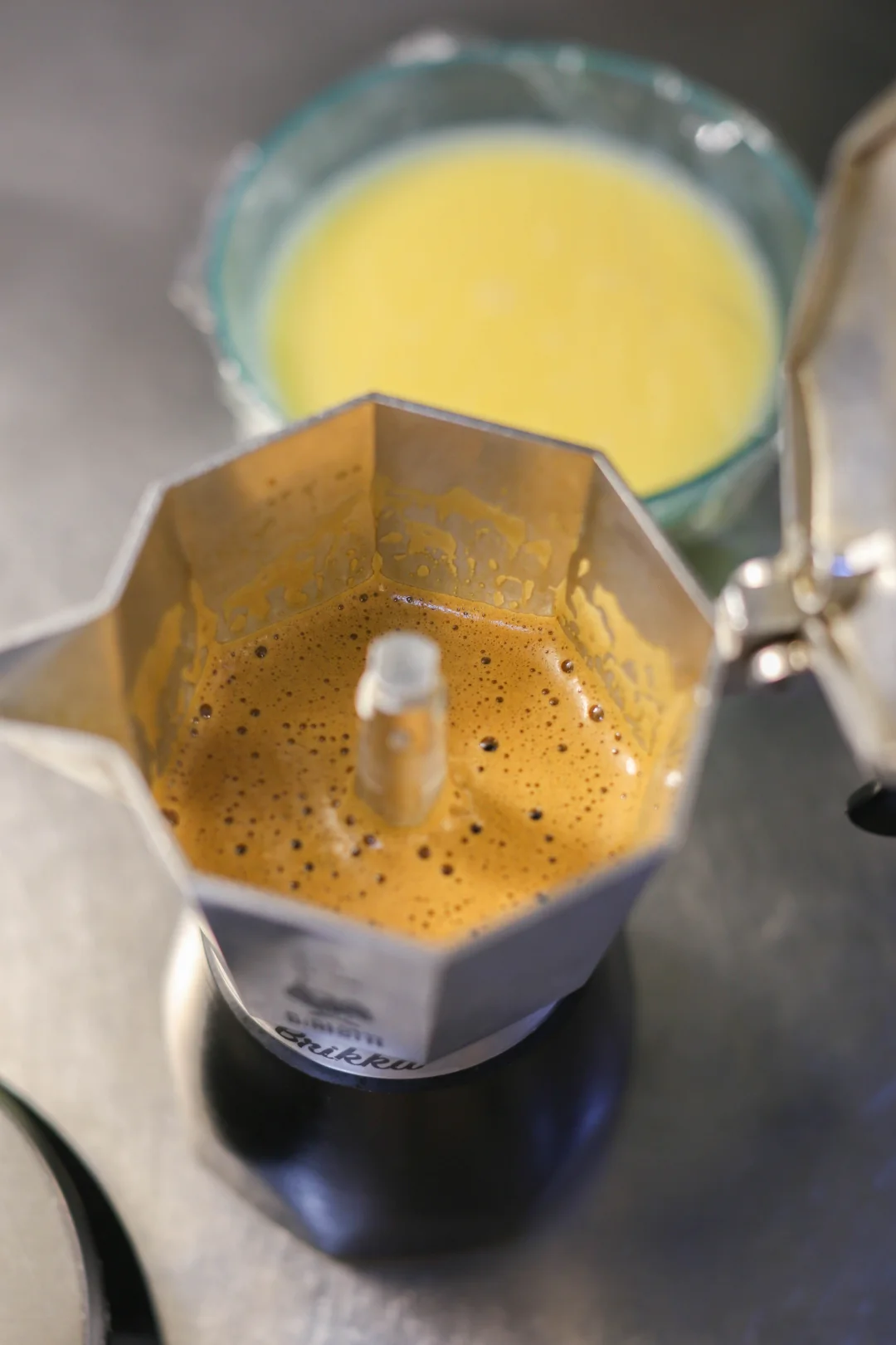 生活中的美好从一杯拿铁开始，油脂也很丰富