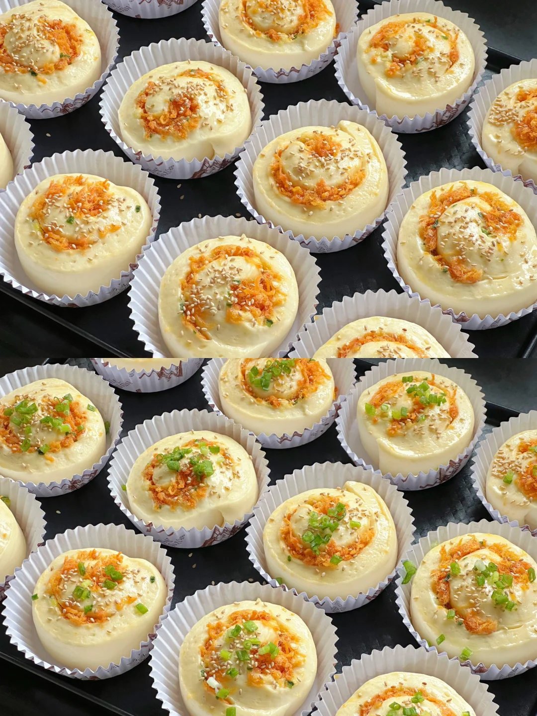 香葱蒜香肉松卷～做少了真不够吃‼️ 香到💥💥