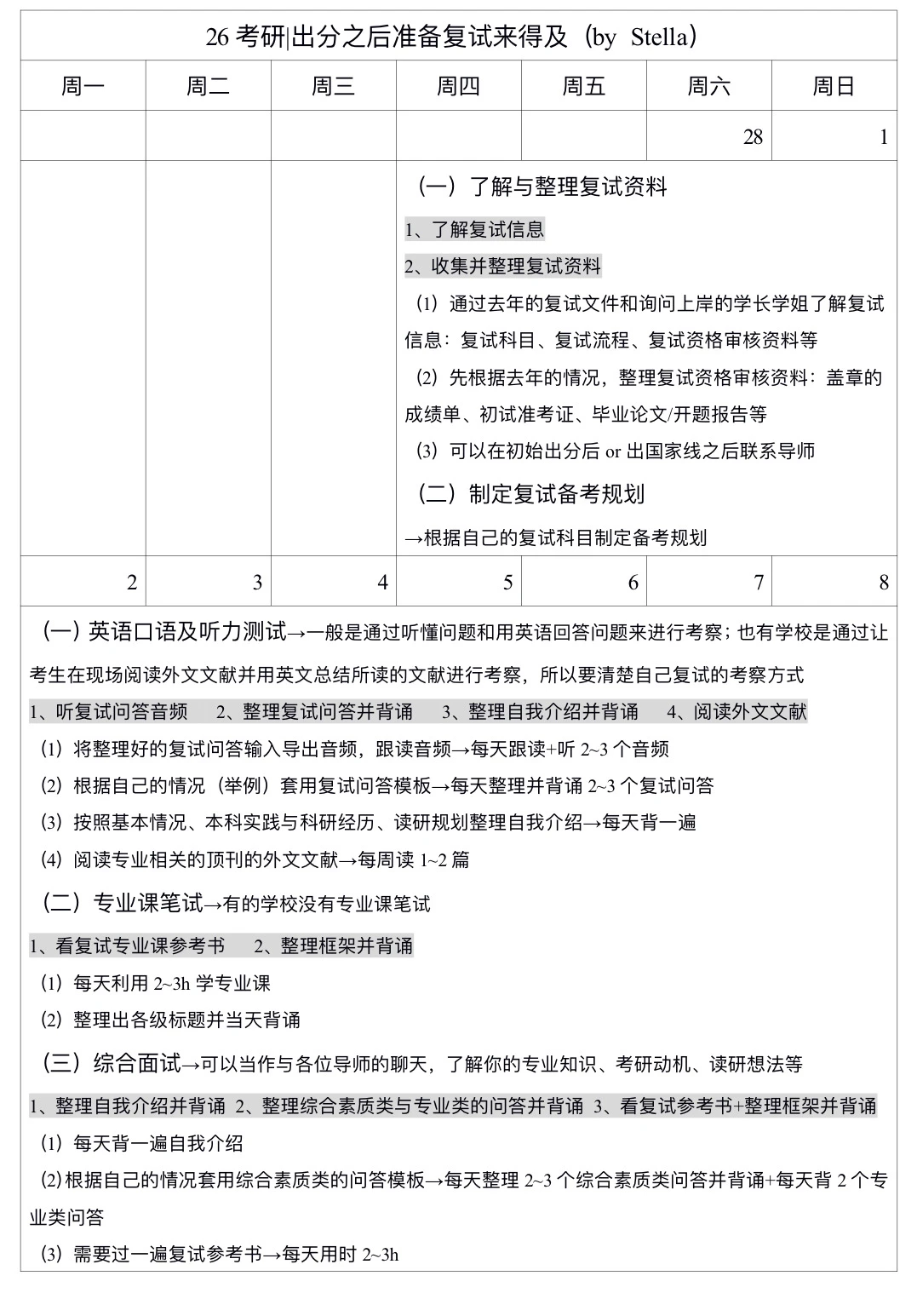 26考研|出分之后准备复试来得及