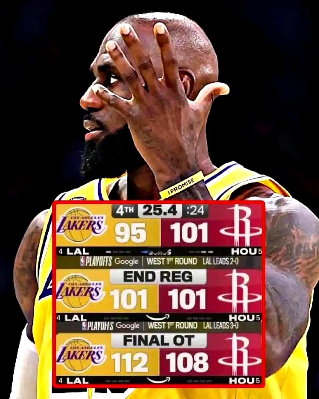 41岁的詹姆斯，又一次把球队扛在肩上。    东契奇腿筋伤，里弗斯腹斜...