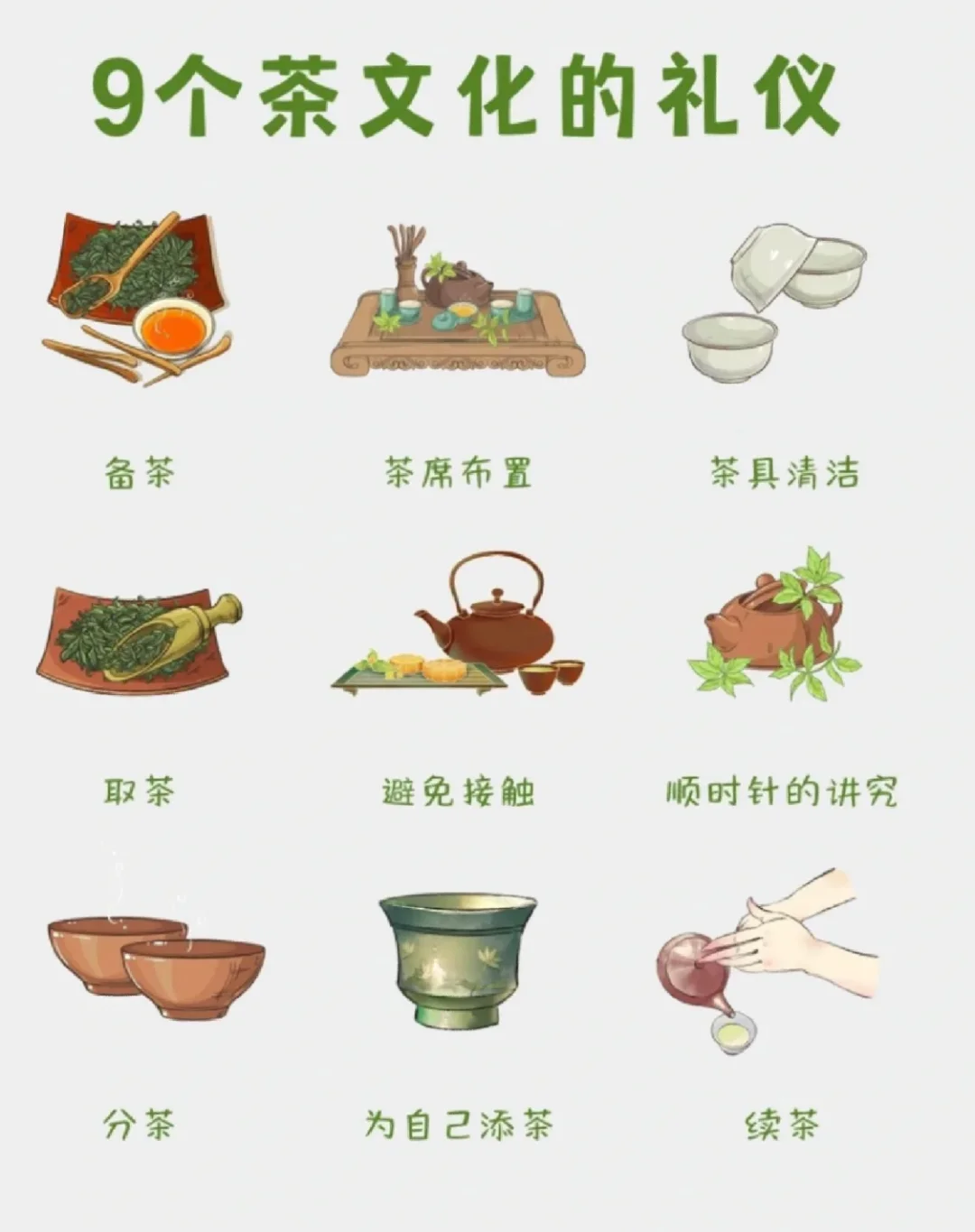 9个茶文化与茶桌的礼仪，茶人必备！