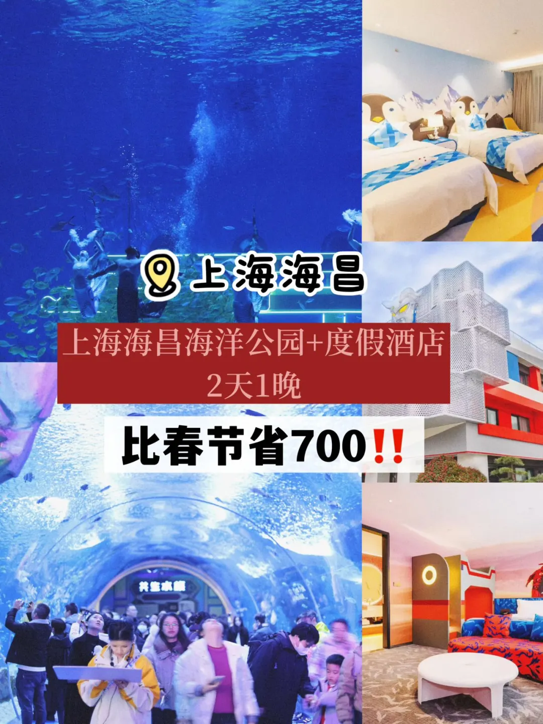 感谢飞猪春促🙏，海昌，带娃再刷一遍！