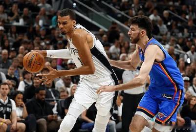 ESPN预测明日西决G7：雷霆胜率62.2%，马刺胜率37.8%<br...